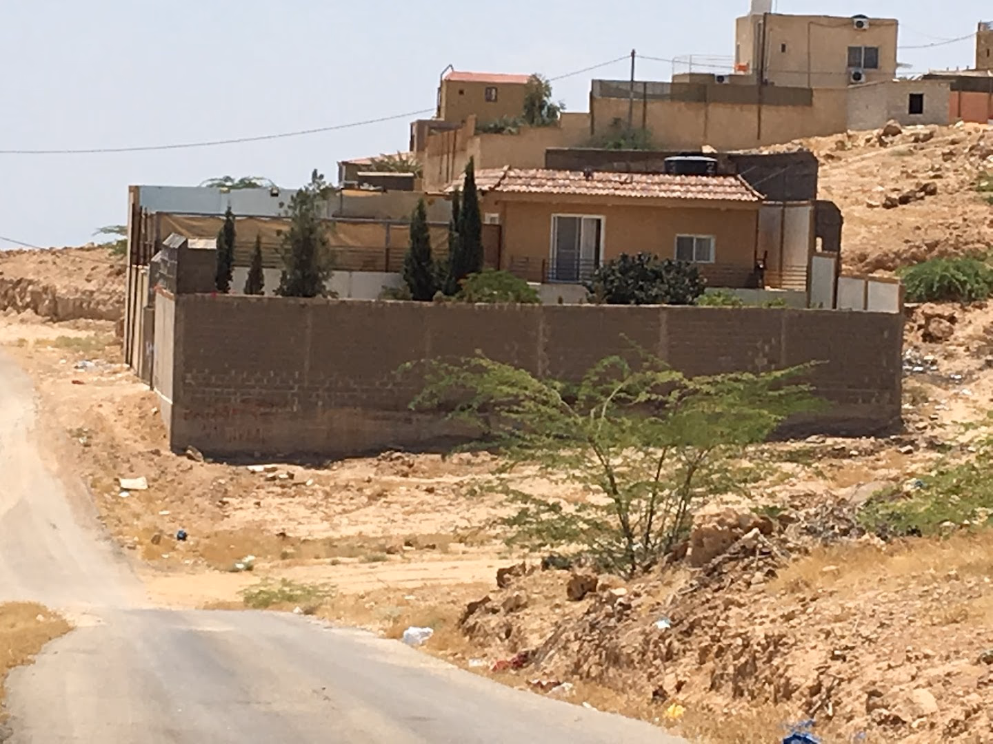Dead Sea desert house
