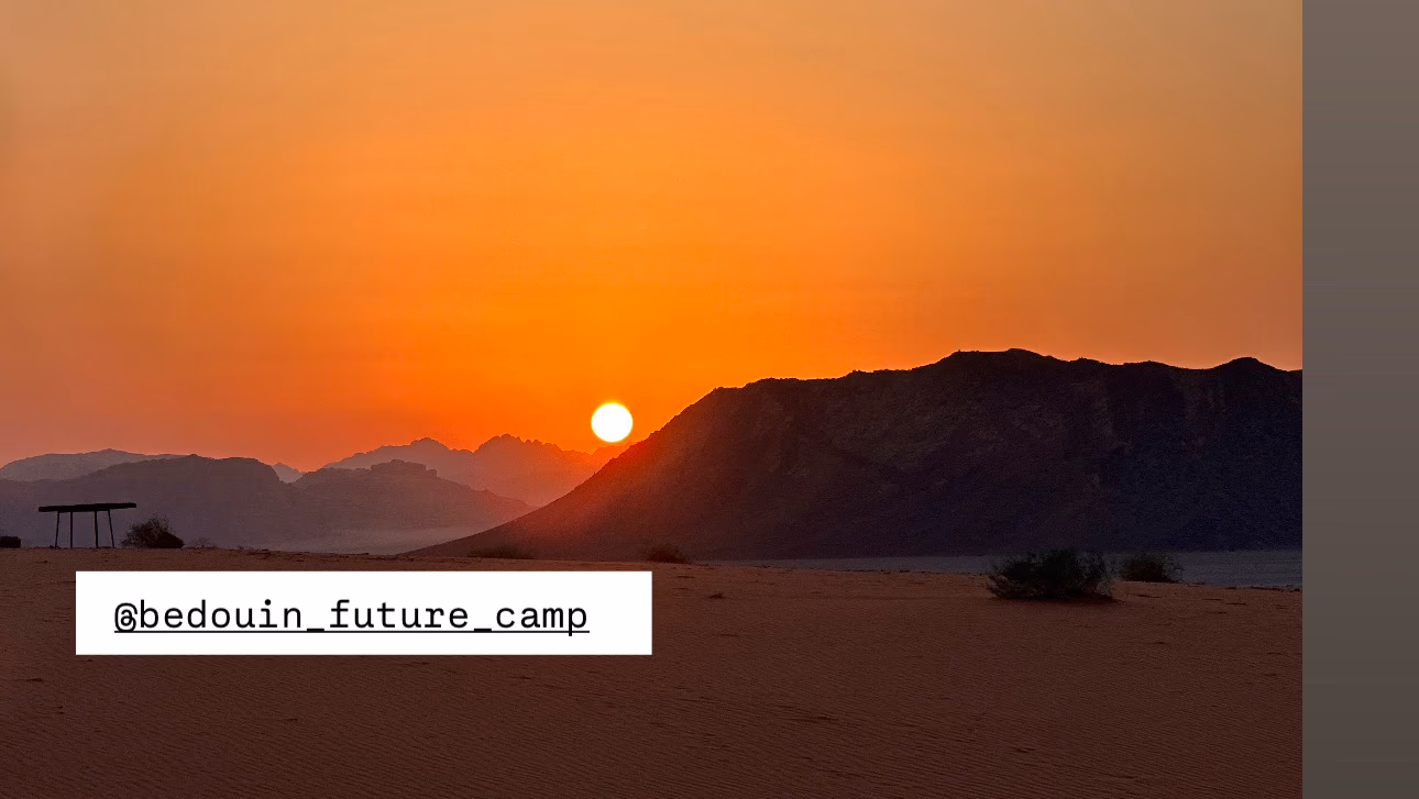 Bedouin Future Camp